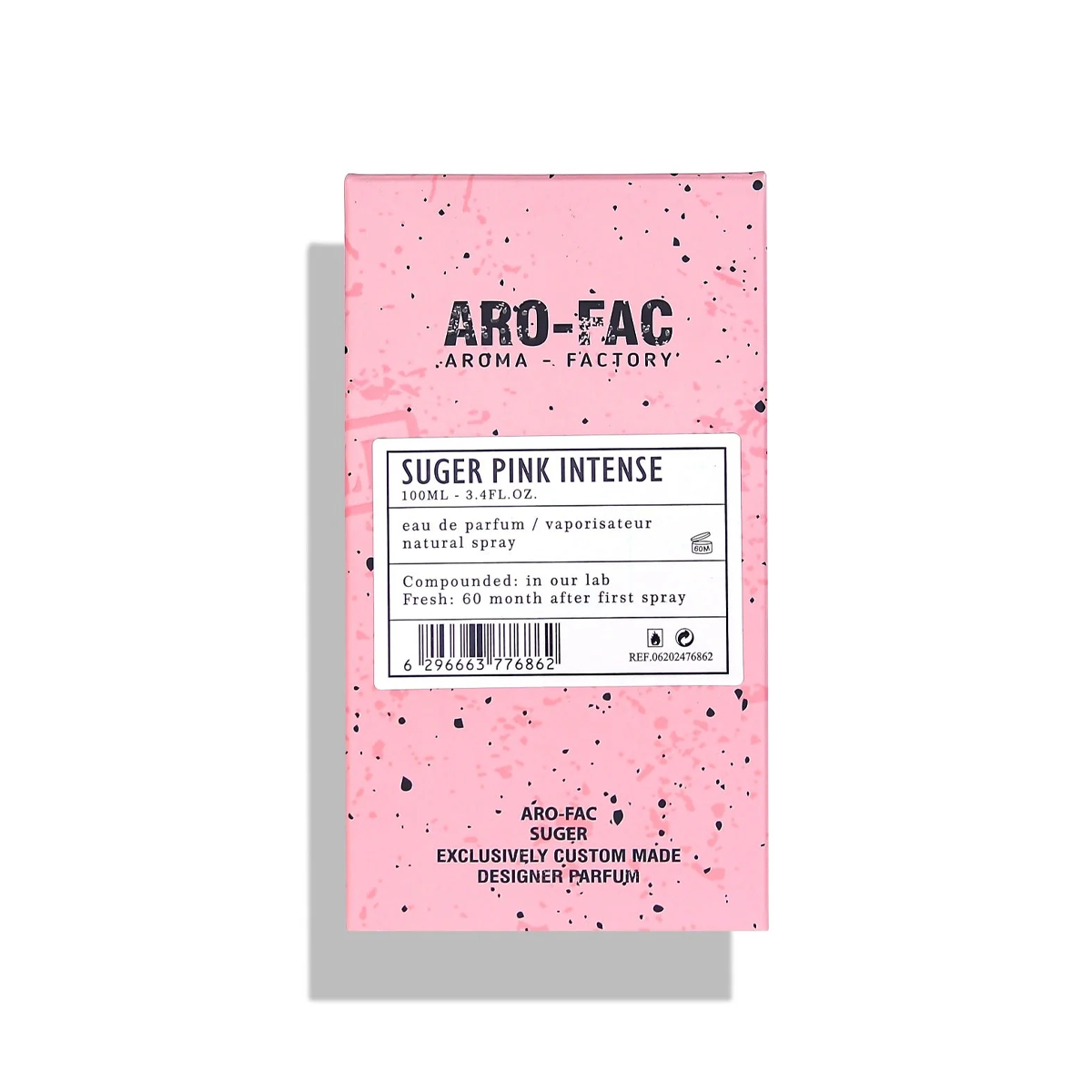 Aro-Fac SUGER PINK INTENSE يشبه عطر يارا (100مل ستاتي)