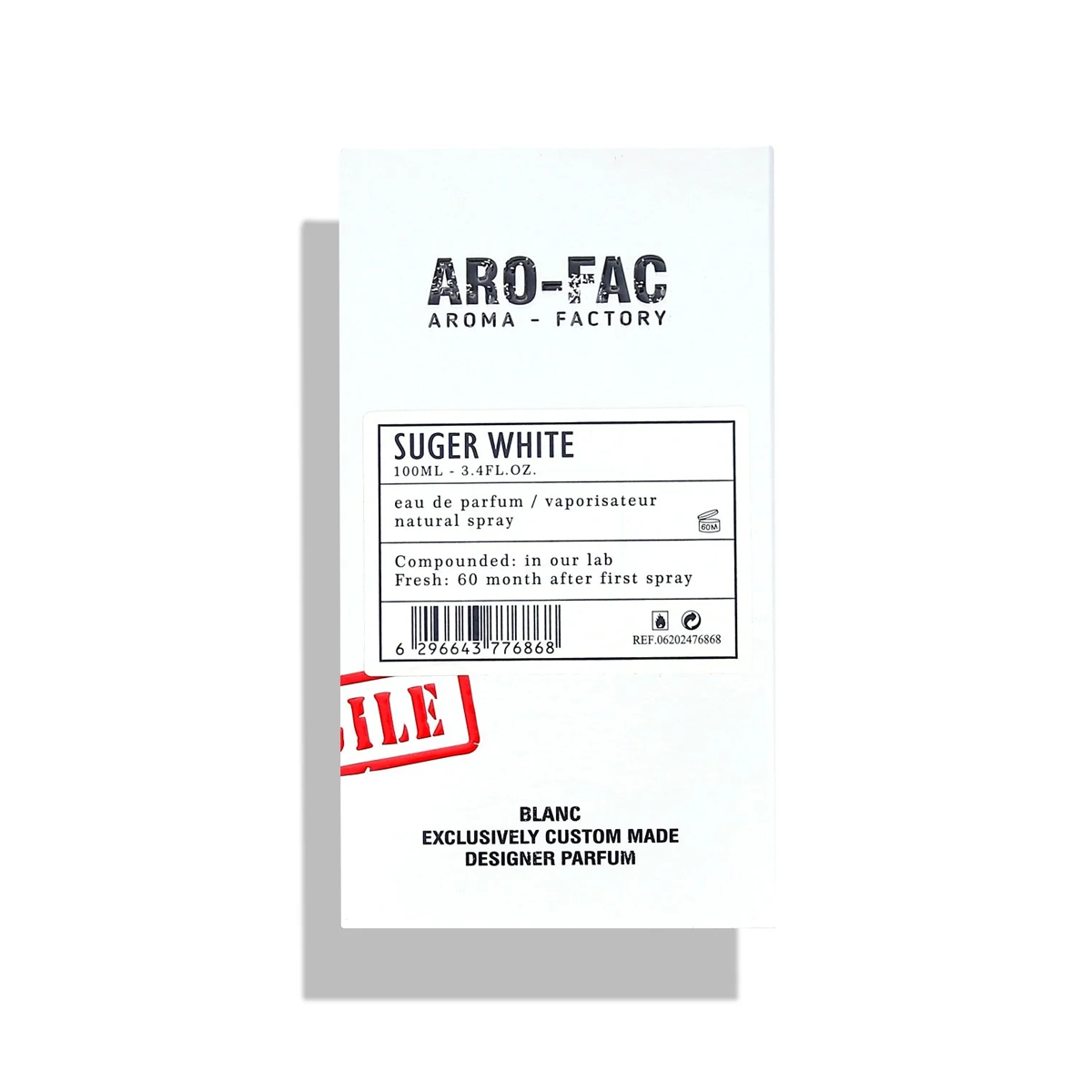 Aro-Fac SUGER WHITE بديل كريد افينتوس انيفيرساري العاشر (100مل للجنسين)