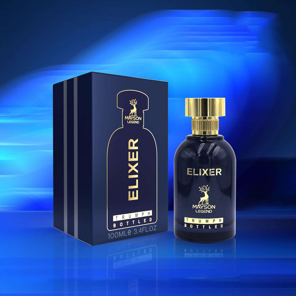 ELIXER TRUMPH BOTTLED بديل هوغو بوس بوتلد الكسير (100مل رجالي)