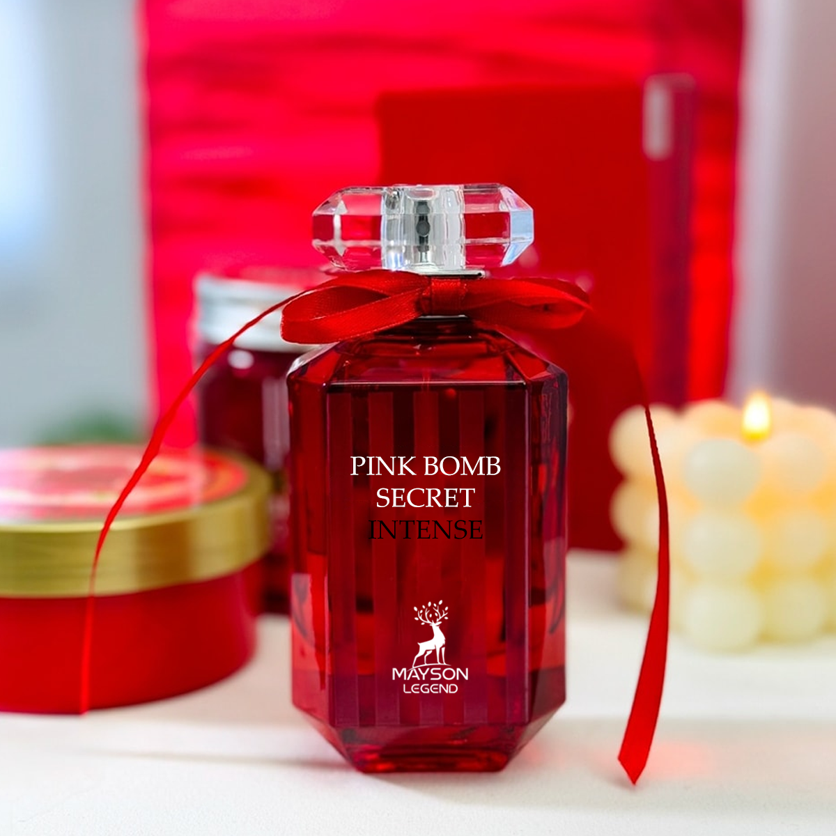 PINK BOMB SECRET INTENSE (100ml ستاتي) بديل فيكتوريا سيكريت بومبشيل